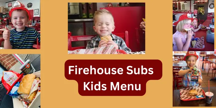 Firehouse Subs Kids Menu