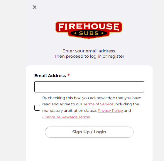 Firehouse Subs Login